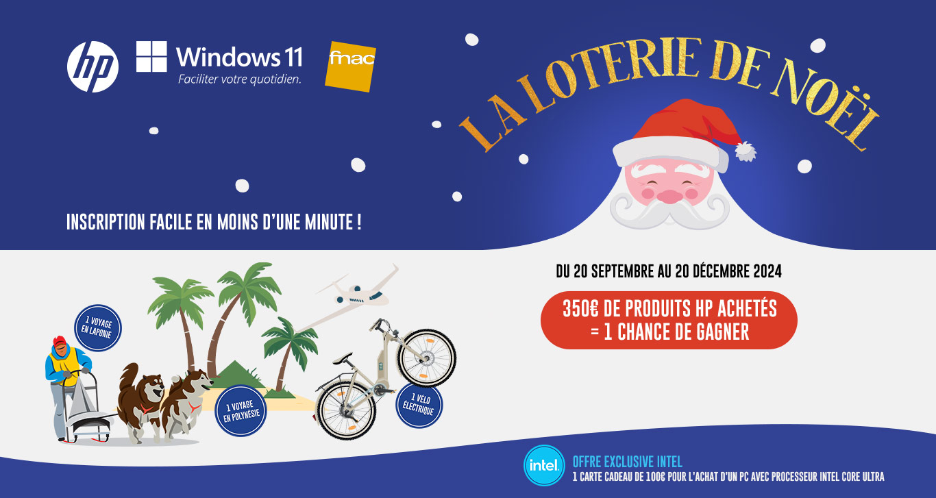 HP - La loterie de noel