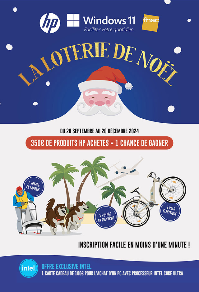 HP - La loterie de noel
